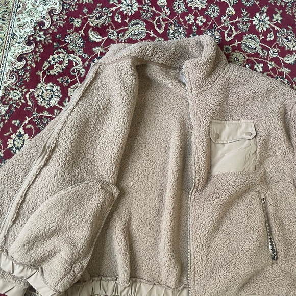 Jessica Simpson Sherpa jacket size L - Picture 5 of 6